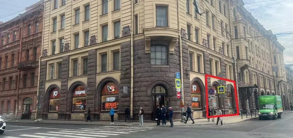 Торговая площадь в Санкт-Петербург Звенигородская ул., 2/44 (164 м) - Фото 1