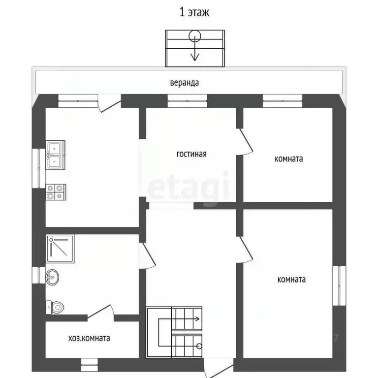 Дом в Московская область, Серпухов городской округ, Левадия ДНП 3 (217 ... - Фото 1