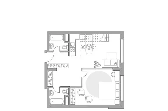 Квартира-студия: Мытищи, Тенистый бульвар, 17 (71.4 м) - Фото 2