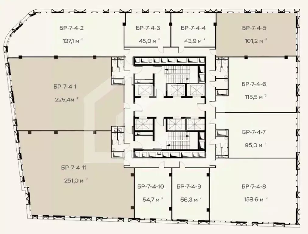 Помещение свободного назначения в Москва Холодильный пер., 3к1 (476 м) - Фото 2