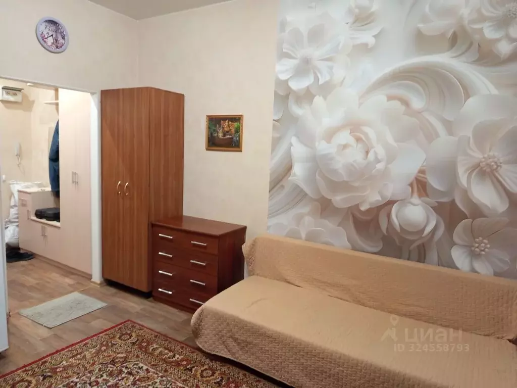 Студия Тюменская область, Тюмень ул. Верхнетарманская, 1 (21.6 м) - Фото 1