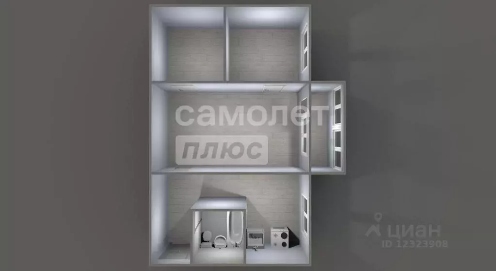 Квартира, 2 комнаты, 42 м - Фото 2
