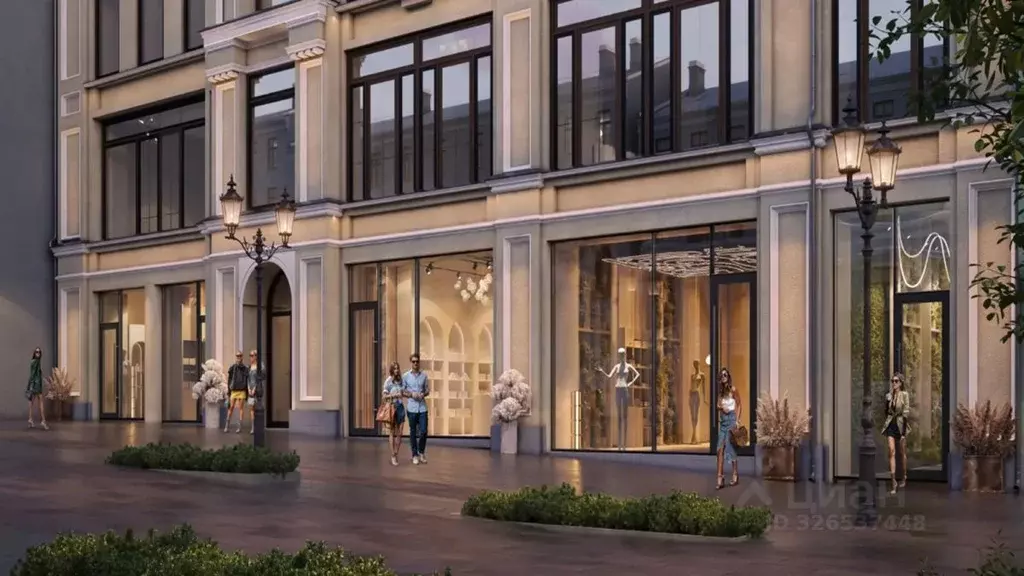 Помещение свободного назначения в Москва ул. Кузнецкий Мост, 3С1 (96 ... - Фото 2