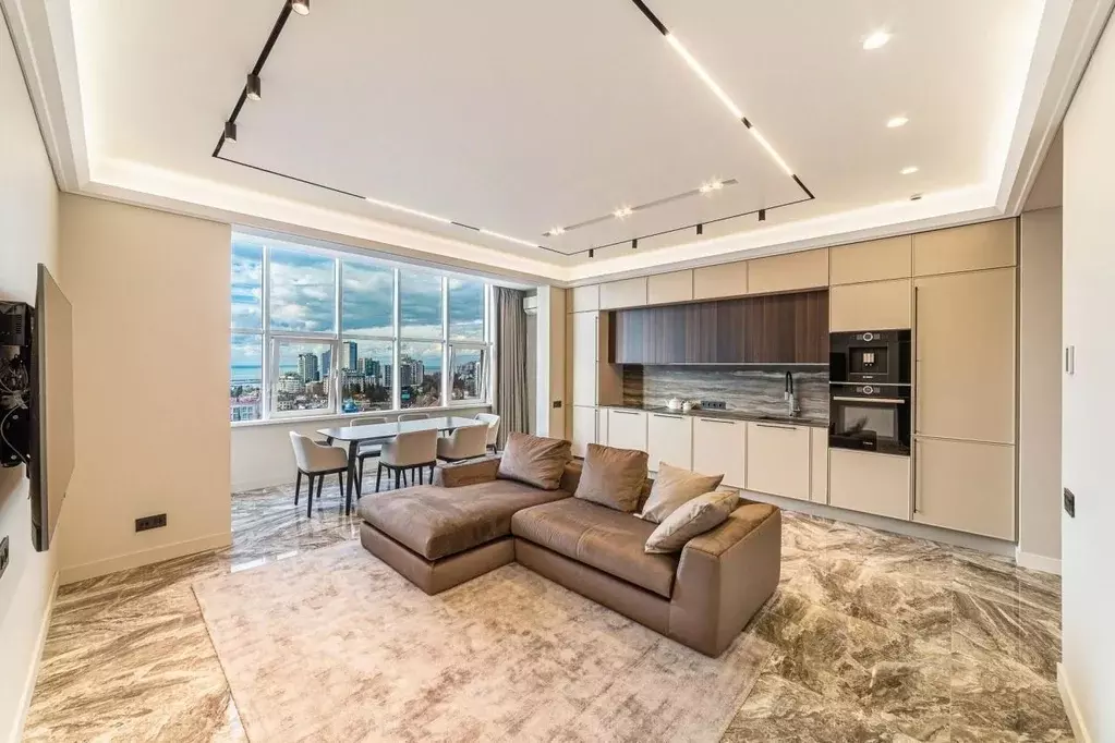 2-к кв. Краснодарский край, Сочи Светлана мкр, ул. Депутатская, 9 ... - Фото 1