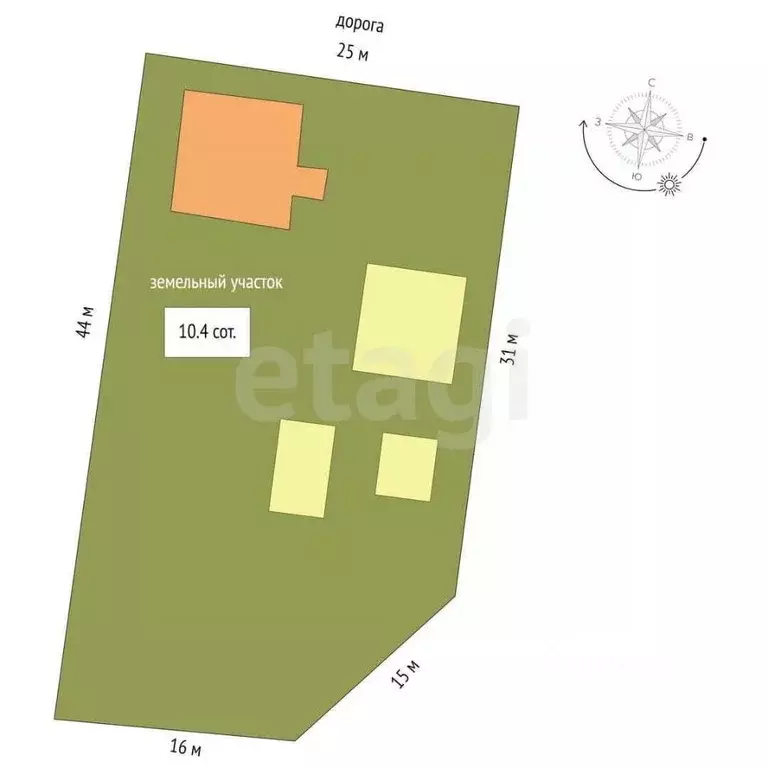 Дом в Ханты-Мансийский АО, Ханты-Мансийск Эколог СОТ, 6 (92 м) - Фото 1