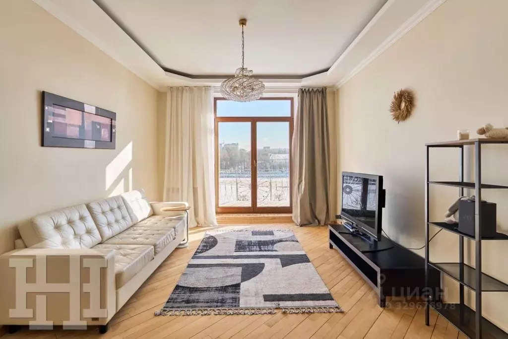 3-к кв. Москва Фрунзенская наб., 32 (100.0 м) - Фото 1