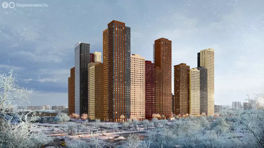 1-комнатная квартира: Москва, ЖК Скай Гарден (42.1 м) - Фото 1