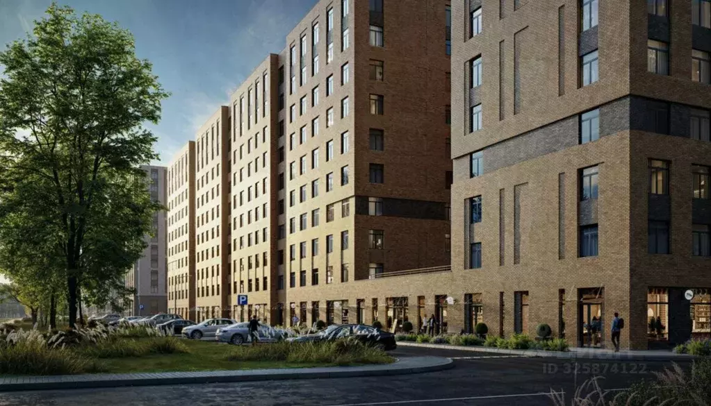 Студия Санкт-Петербург Партизанская ул., 5 (23.5 м) - Фото 1