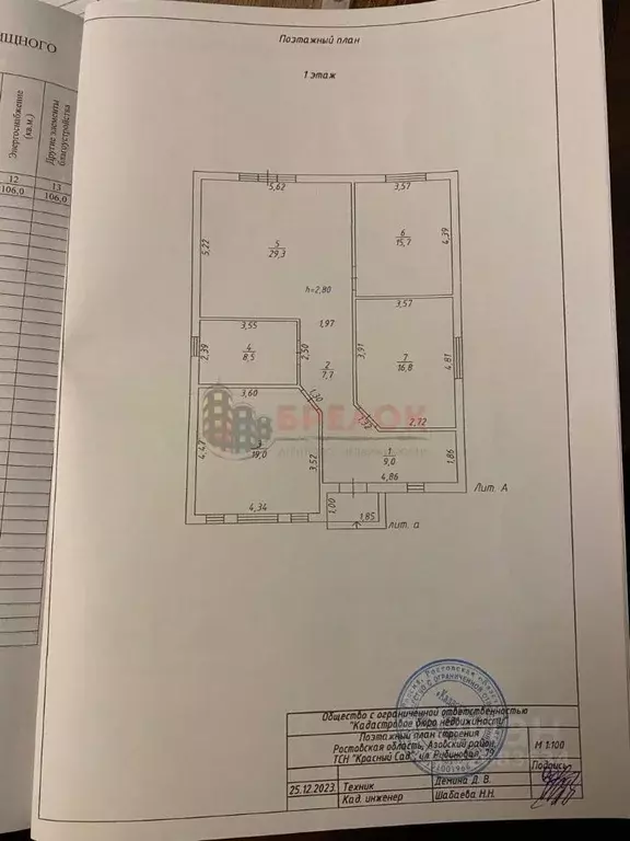 Дом в Ростовская область, Азовский район, Поселок Красный сад, ... - Фото 2