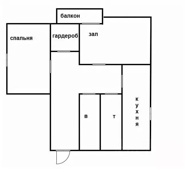 2-к кв. Приморский край, Уссурийск ул. Чичерина, 124 (60.3 м) - Фото 1