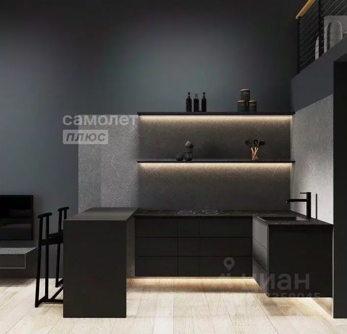 Студия Московская область, Одинцово ул. Чистяковой, 8к2 (37.0 м) - Фото 2