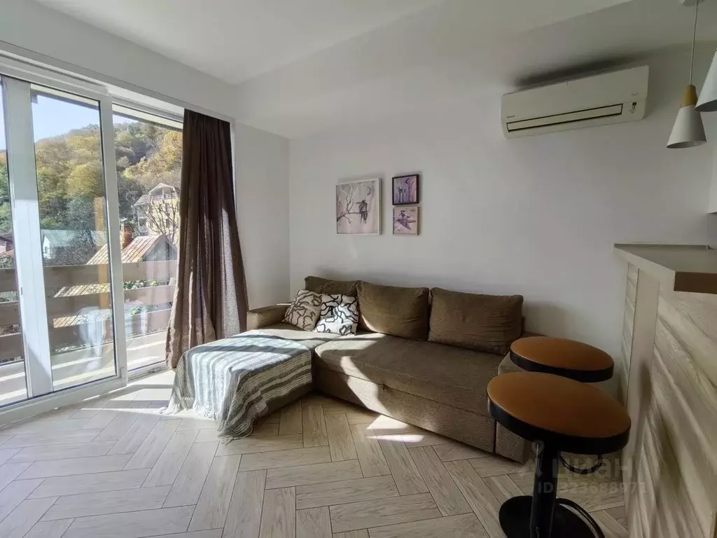 Студия Краснодарский край, Сочи Красная Поляна пгт, ул. Заповедная, 17 ... - Фото 2