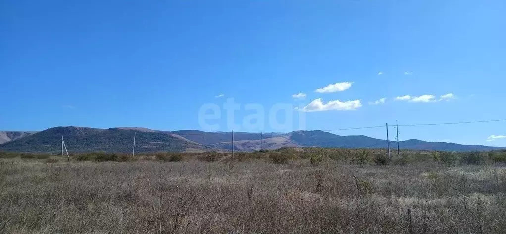 Участок в Крым, Симферопольский район, с. Доброе ул. Яблоневая (6.38 ... - Фото 1