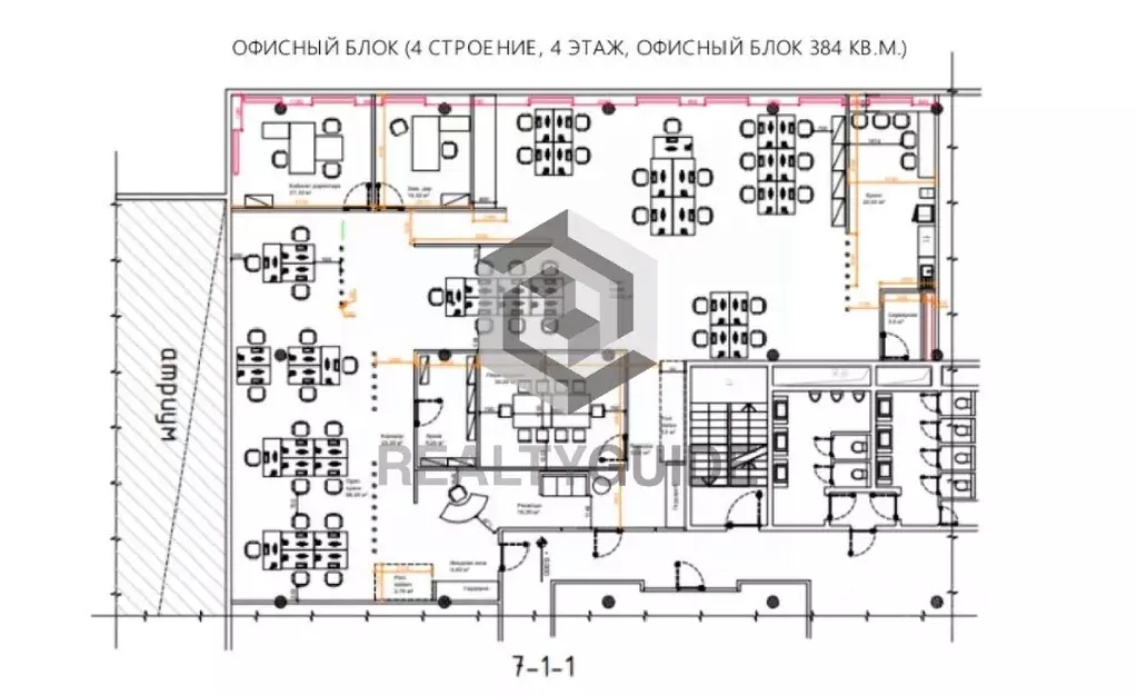 Офис в Москва Каширское ш., 3К2С4 (384 м) - Фото 1