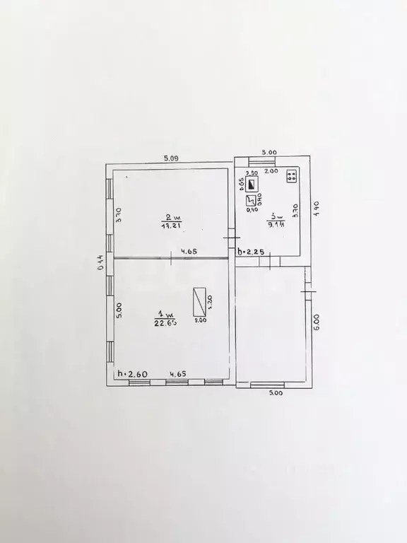 Дом в Ульяновская область, Чердаклы рп ул. Южная, 26 (49 м) - Фото 2