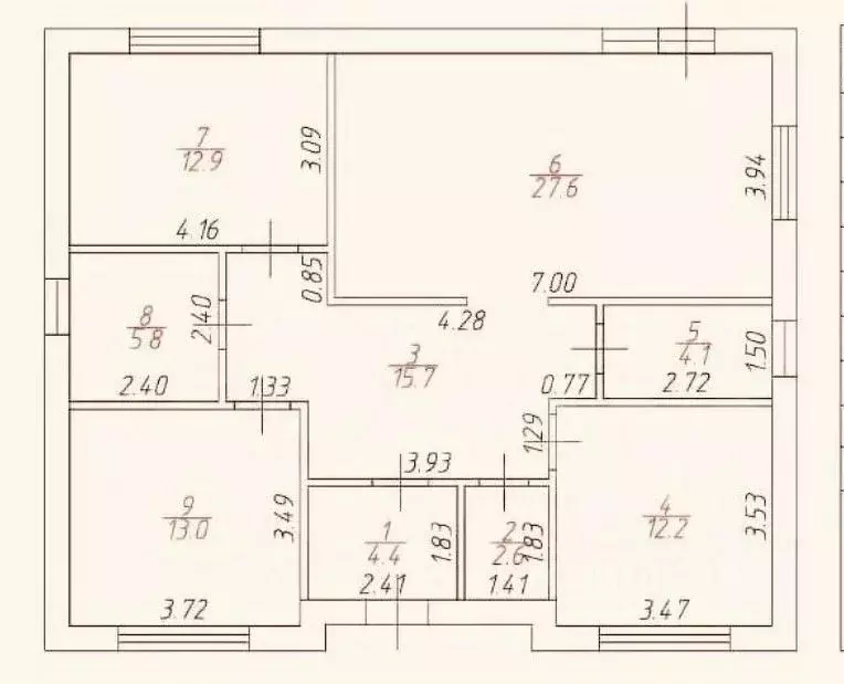 Дом в Белгородская область, Корочанский район, Мелиховское с/пос, с. ... - Фото 2