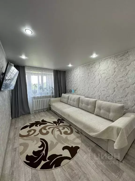 3-к кв. Башкортостан, Октябрьский ул. Герцена, 34 (56.9 м) - Фото 0