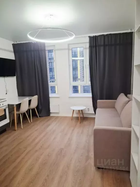 Студия Московская область, Химки городской округ, д. Юрлово к1/1 (22.0 ... - Фото 1