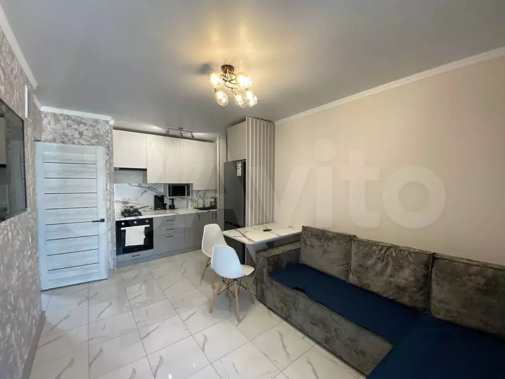 1-к. квартира, 40 м, 9/10 эт. - Фото 1