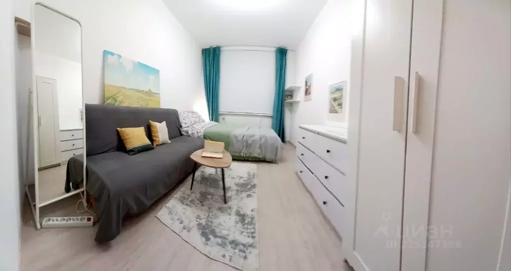 2-к кв. Ленинградская область, Всеволожский район, пос. Бугры бул. ... - Фото 1