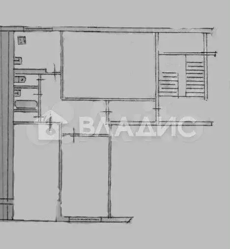 2-к. квартира, 57 м, 1/9 эт. - Фото 0