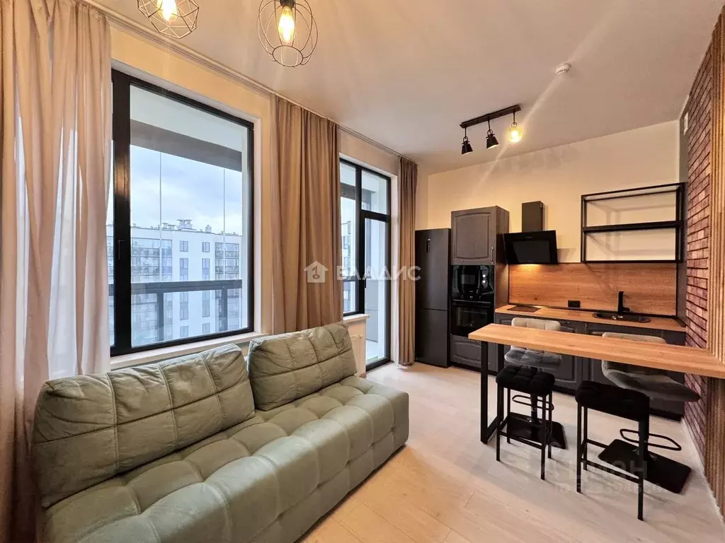 Студия Санкт-Петербург Манчестерская ул., 3 (24.0 м) - Фото 1