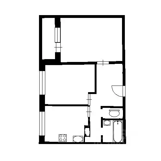 2-к кв. Санкт-Петербург ул. Ярослава Гашека, 26К1 (50.0 м) - Фото 2