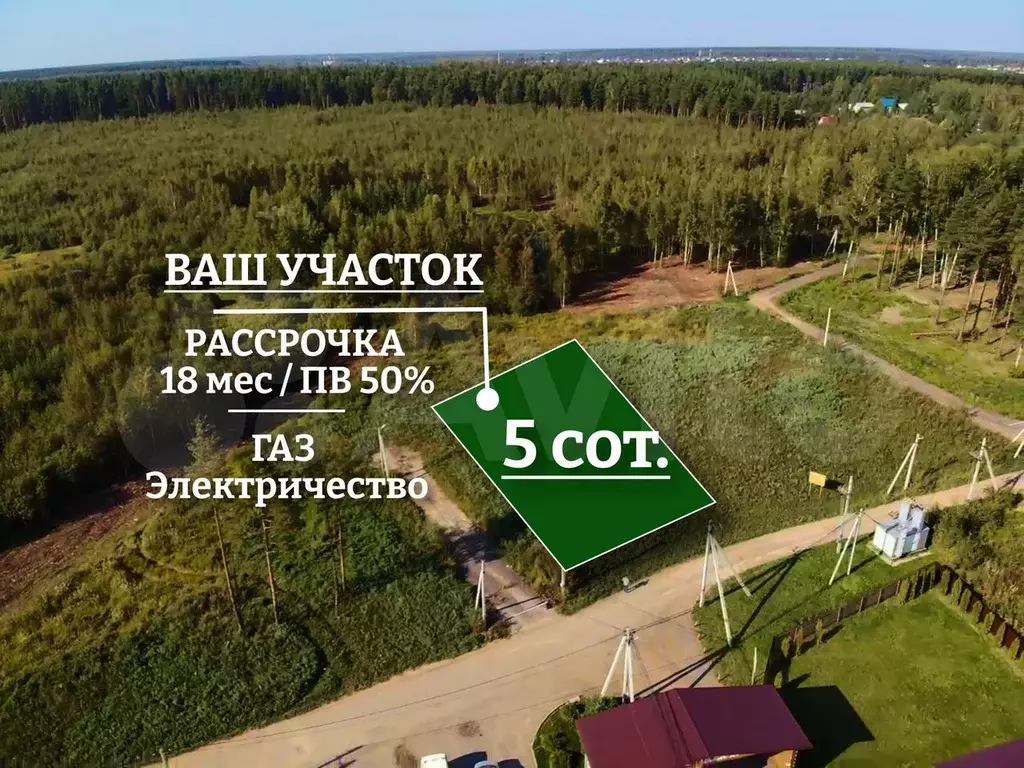 Участок 5,1 сот. (ИЖС) - Фото 0