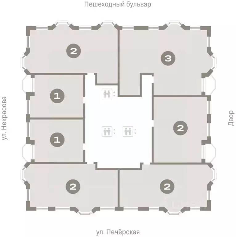 2-к кв. Свердловская область, Екатеринбург Вокзальный жилрайон, ул. ... - Фото 2