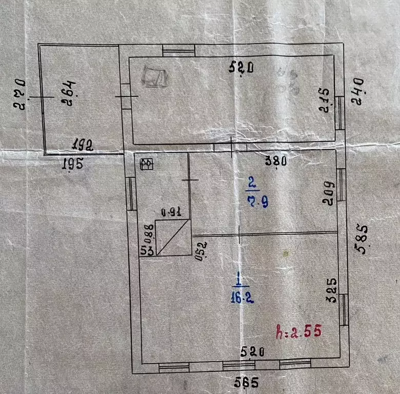 Дом 55,2 м на участке 6,8 сот. - Фото 0