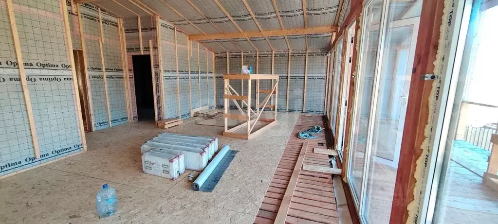 Дом в Адыгея, Майкопский район, Даховское с/пос, с. Хамышки  (92 м) - Фото 1