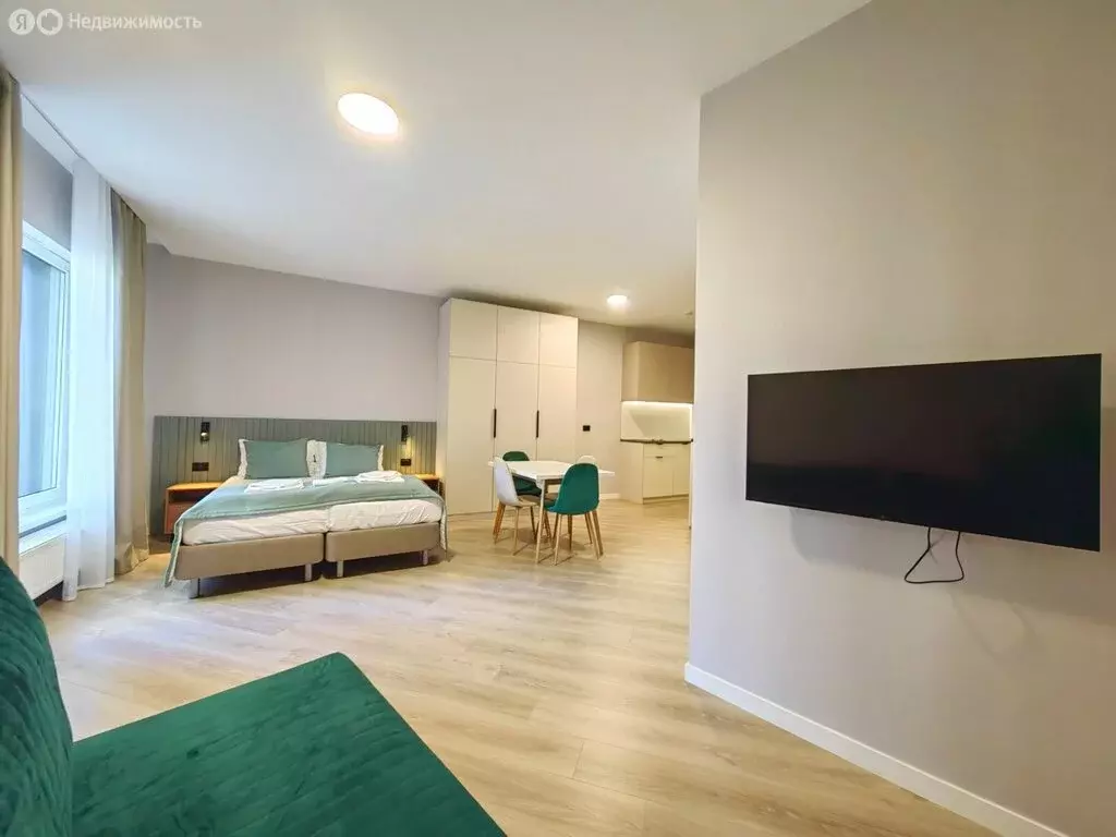 Квартира-студия: Сестрорецк, улица Инструментальщиков, 18 (39.2 м) - Фото 1