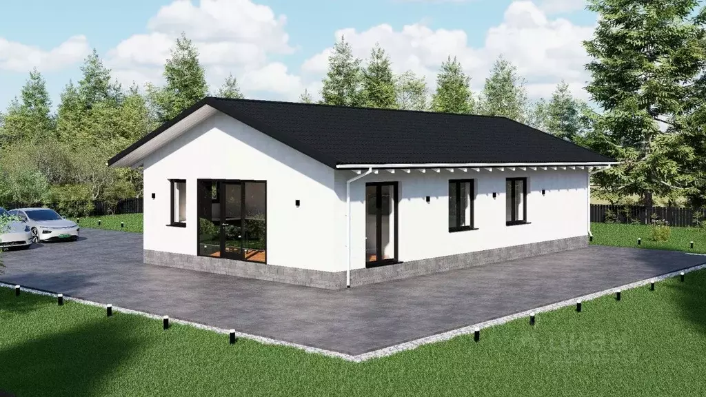 Коттедж в Ленинградская область, Всеволожский район, Романовское ... - Фото 1