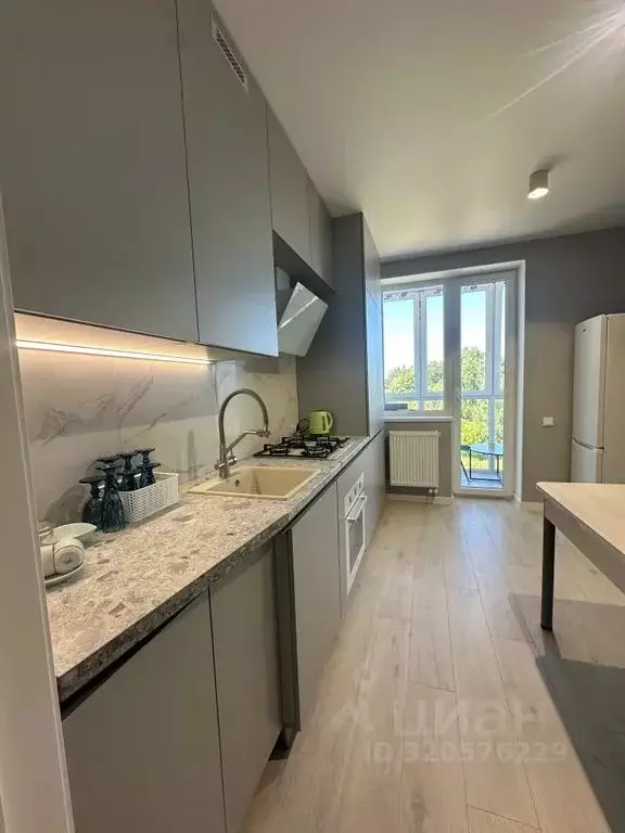 1-к кв. Калининградская область, Пионерский ул. Прибрежная, 21к1 (34.0 ... - Фото 1