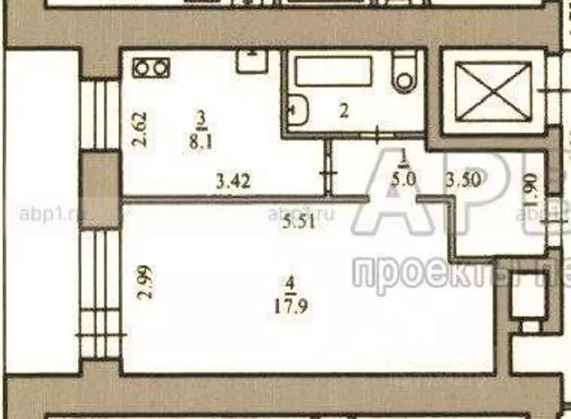 1-к кв. Московская область, Химки ул. Мичурина, 18 (35.0 м) - Фото 2