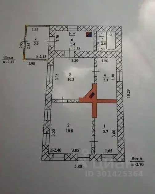 Дом в Краснодарский край, Щербиновский район, Старощербиновская ст-ца ... - Фото 2