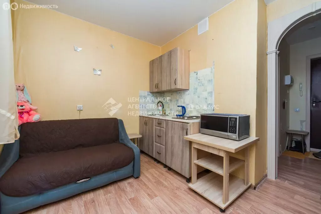 Квартира-студия: село Дядьково, Зелёная улица, 21 (17 м) - Фото 1