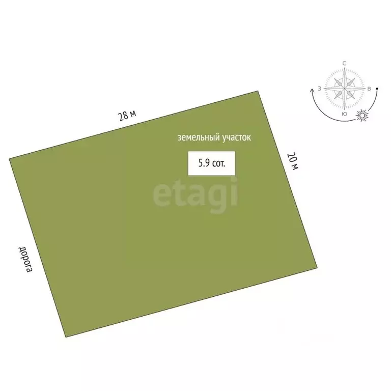 Участок в Ростовская область, Аксайский район, Большелогское с/пос, ... - Фото 2