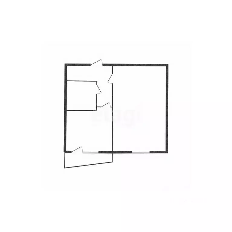 1-к кв. Белгородская область, Старый Оскол Северный мкр, 29 (37.3 м) - Фото 2