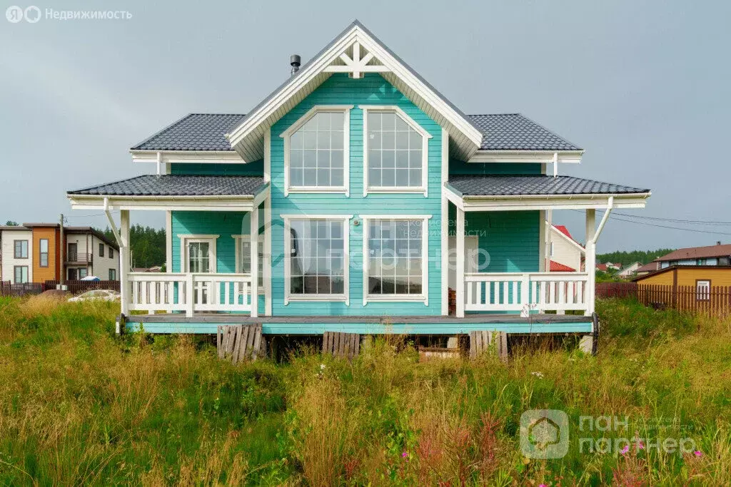 Дом в Выборгский район, Рощинское городское поселение, коттеджный ... - Фото 1