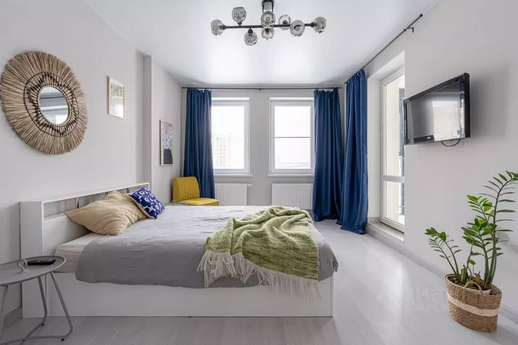 1-к кв. Татарстан, Казань ул. Серова, 50к1 (45.0 м) - Фото 2