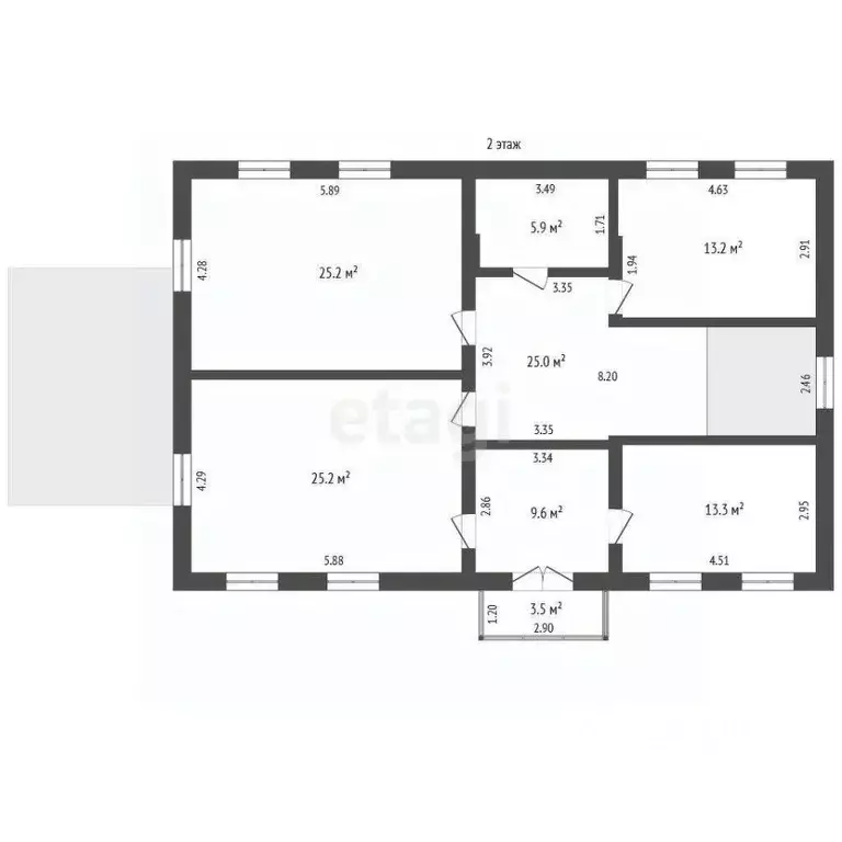 Дом в Калининградская область, Гурьевск Фабричная ул., 2 (231 м) - Фото 2