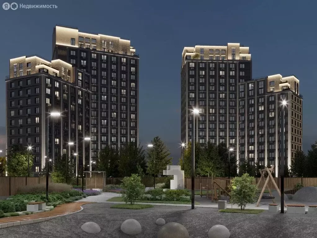 Квартира-студия: Новосибирск, улица Лобачевского, 53/2 (25.8 м) - Фото 1