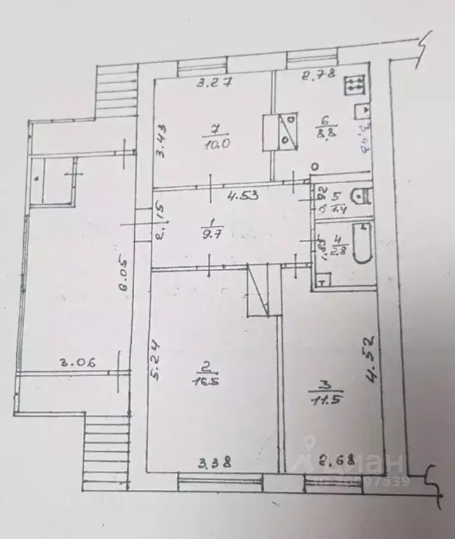 Дом в Новгородская область, Крестецкий муниципальный округ, с. ... - Фото 2