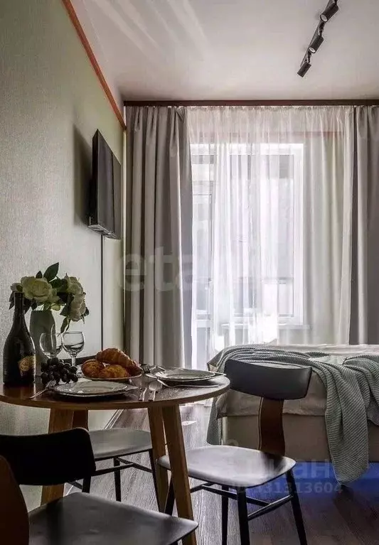 Студия Санкт-Петербург ул. Тосина, 6 (24.3 м) - Фото 1