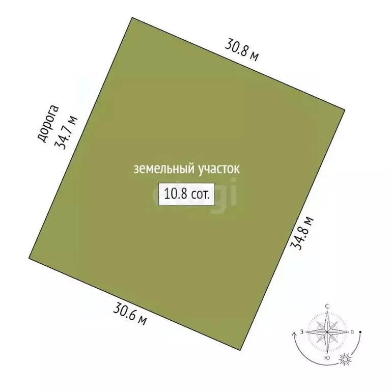 Участок в Тюменская область, Тюменский муниципальный округ, д. ... - Фото 2