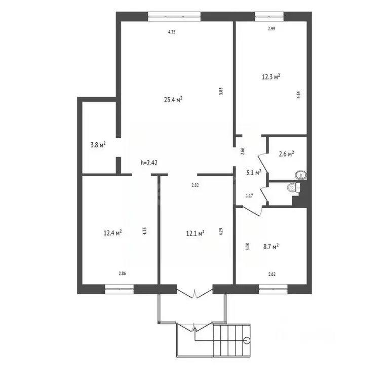 Офис в Красноярский край, Красноярск ул. Весны, 17 (81 м) - Фото 2