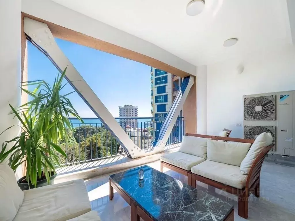 2-к кв. Краснодарский край, Сочи Светлана мкр, просп. Пушкина, 6 (90.0 ... - Фото 1