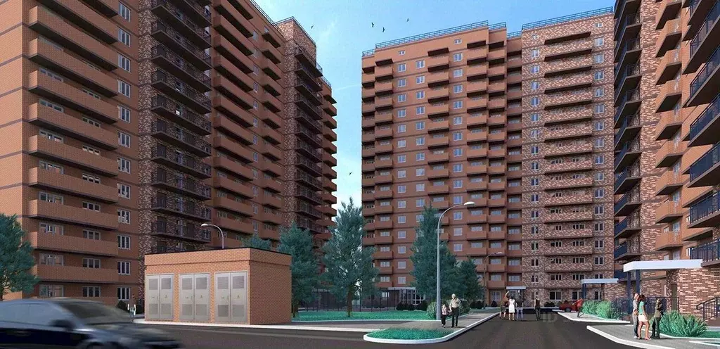 1-к кв. Красноярский край, Красноярск Норильская ул., с2 (36.0 м) - Фото 2