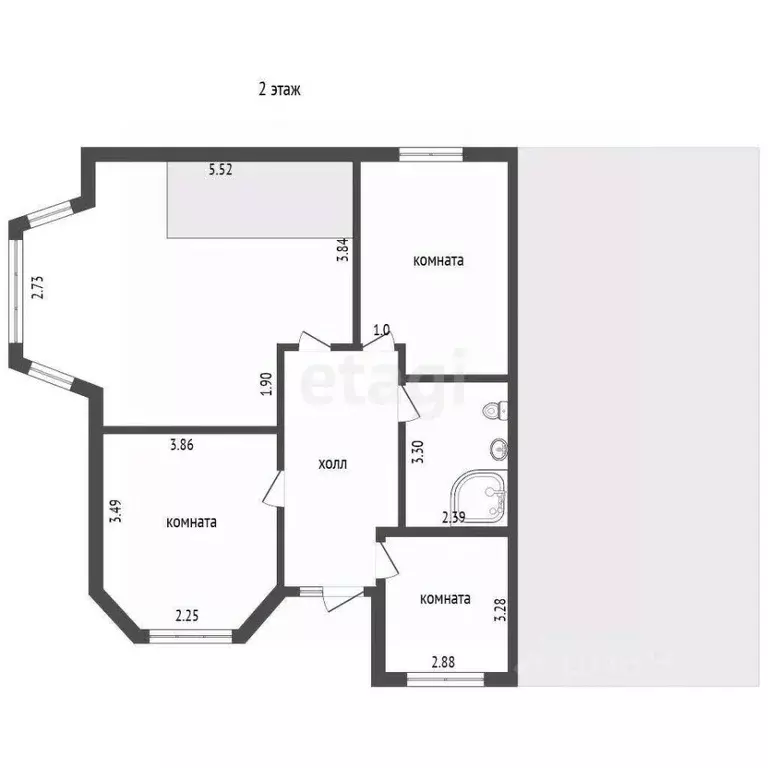 Дом в Калужская область, Малоярославецкий район, Шумятино с/пос, д. ... - Фото 2